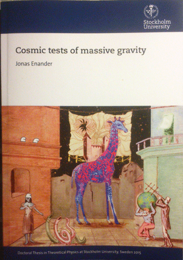 Jonas Enander - Cosmic tests of massive gravity
